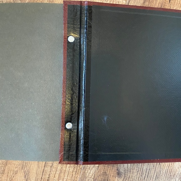 Vintage photo album. Etched painted detail with birds - Picture 14 of 16